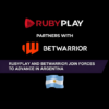 RubyPlay and BetWarrior Announce Strategic Partnership to Expand into Argentinian iGaming Market