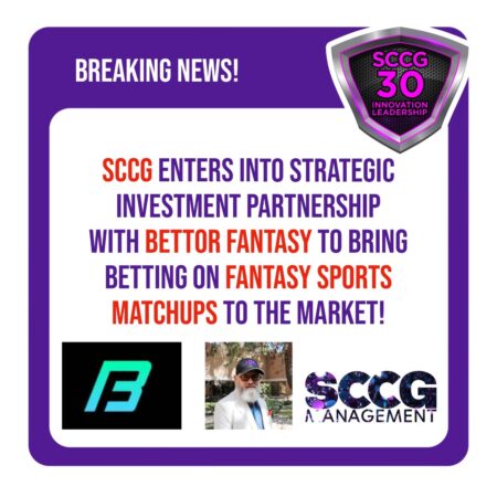 SCCG Management Partners with Bettor Together: A New Era in Fantasy Sports